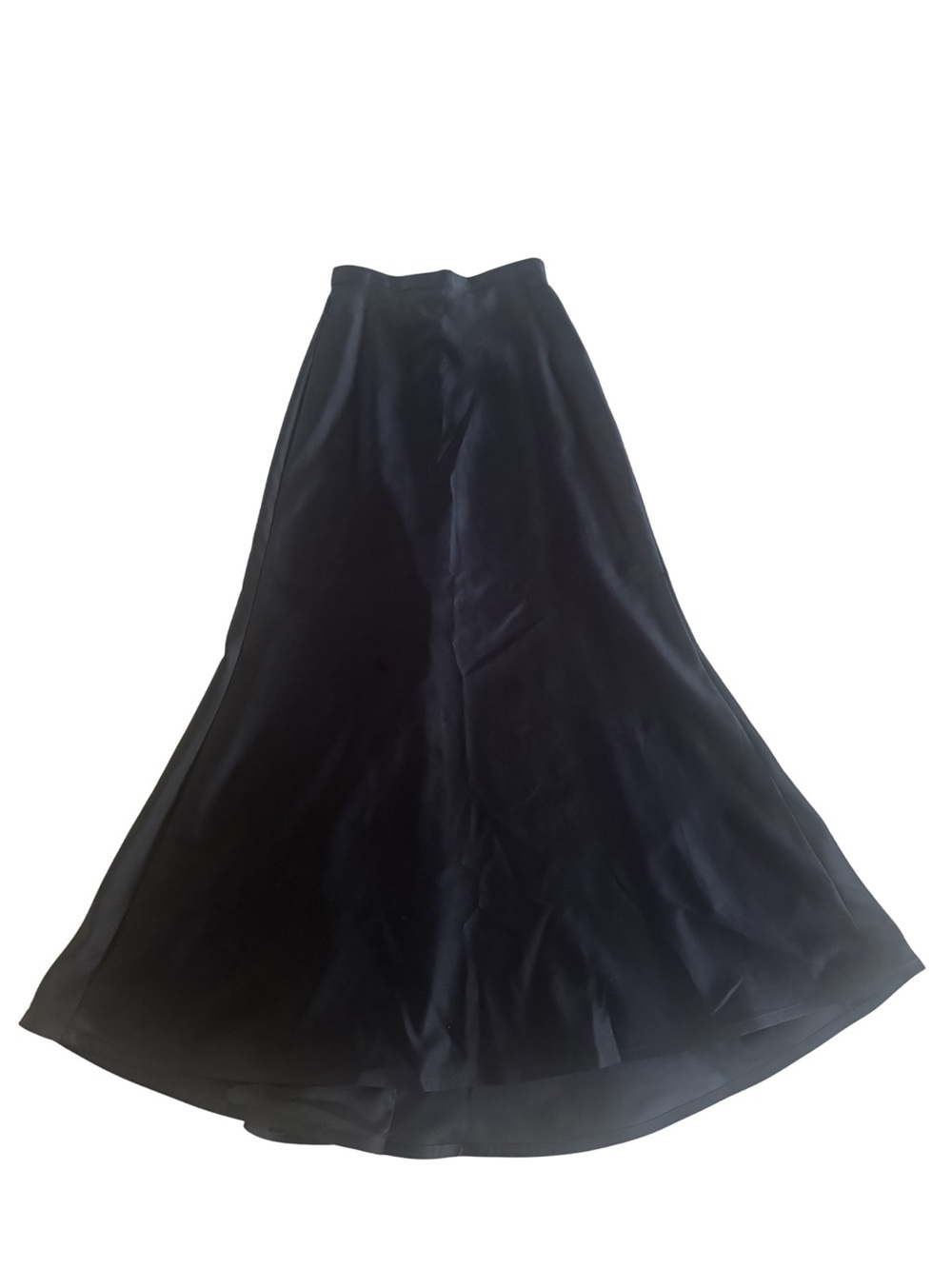 Flowing Black Maxi Skirt for Women